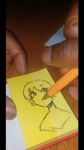 Draw w/ me! (Pt 2.)#art #artist #notepad #drawwithme #bored