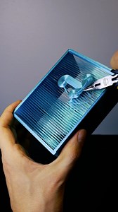 Had some adhesion issues the first time I printed this, as you can see from the video! I forgot to change grid infill to gyroid and I am pretty sure that was the problem. On the second print I went with gyroid and just to be sure added a brim. After that the outcome was awesome! Printer: Bambu Lab A1 Filament: PLA Silk Blue/Green STL file: Makerworld, Safe from the Rain Artwork by 3DPrintBunny #3dprinting #satisfying #asmr #timelapse #Fails | Gcodelab