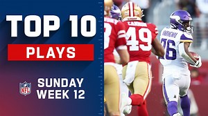 THE TOP 10 PLAYS FROM NFL SUNDAY! (WEEK 12) | NFL