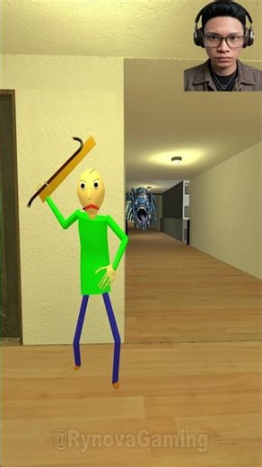 Car Eater Monster vs Baldi GMod