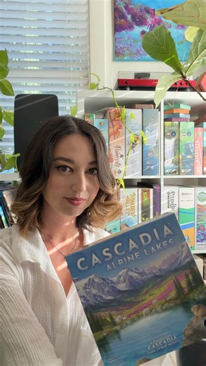 1.5K views · 59 reactions | Cascadia: Alpine Lakes is a standalone game from the original Cascadia board game from @flatoutgames. It introduces lakes and tile stacking, with new animals and scoring cards. I like this one even more than the OG! It's on Kickstarter today, so go check it out!  #boardgames #boardgamecommunity #boardgamesofinstagram #tabletopgames | Banzainator Banzainator | Facebook