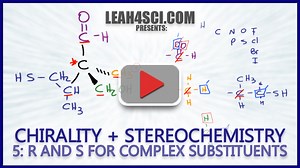 R and S configuration for Lengthy Complex Substituents - Organic chemistry Tutorial Video