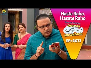 NEW! Ep 4672 - Kiski Permission ke iye Bhide se Ladne Laga Popat! | Taarak Mehta ka Ooltah Chashmah