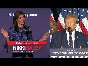 Donald Trump Blasts Nikki Haley During Victory Speech