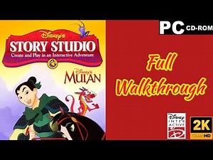 Disney's Story Studio: Mulan (PC) Full Walkthrough - 2K60fps