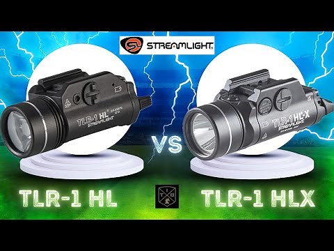 Streamlight TLR-1 HLX VS TLR-1 HL - Best Pistol Mounted Light?