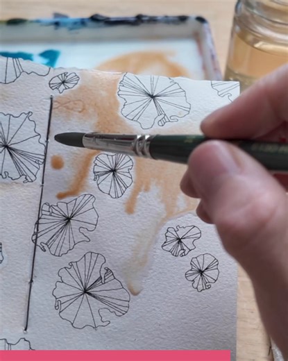 12K views · 227 reactions | Slow Drawing is a way to slow down and tune into the moment through art. Join a welcoming community of new artists to draw nature-inspired patterns every week. The workshops are FREE and you are invited to join us! With a pen, small pieces of paper, and some watercolor paint, you'll be amazed at what you can create and how it will nourish your soul. Sign up now to get started! | Mindful Art Studio | Facebook