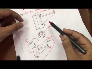 Eccentric Loading Problem Solving (Design of Machine Elements)