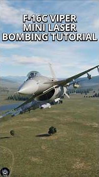DCS: F-16C VIPER Mini Laser Bombing Tutorial #dcs #shorts