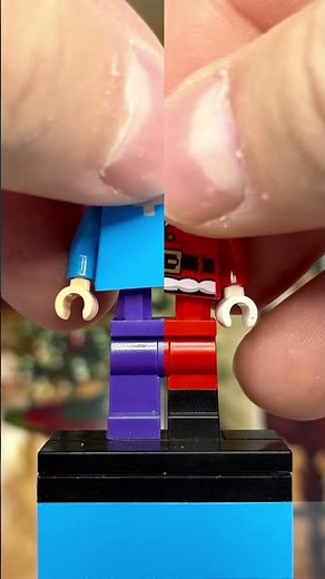 Steve vs. Santa Claus🧑‍🎄 🌲 present 🎁 ! (Custom LEGO Minecraft Build)