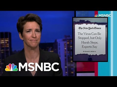 Coronavirus Is Over (If You Want It) | Rachel Maddow | MSNBC