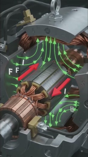 DC Shunt Motor Working Principle | 3D Animation