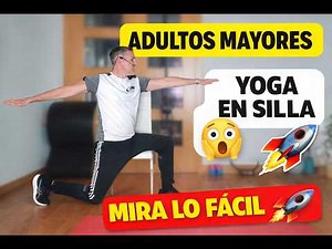 “YOGA en SILLA para ADULTOS MAYORES: Rutina Suave que Mejora Movilidad y Energía”