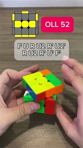 OLL 52 Finger Trick #oll52 #rubikscube #cubing #rubik3x3 #rubik #speedcubing #rubiks #cfop