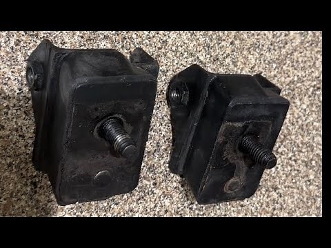 How to change Mopar B Body Engine and Transmission Mounts Without Pulling Motor