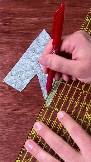 The simple technique for clean corners #sewing #sewinghacks #easysewing