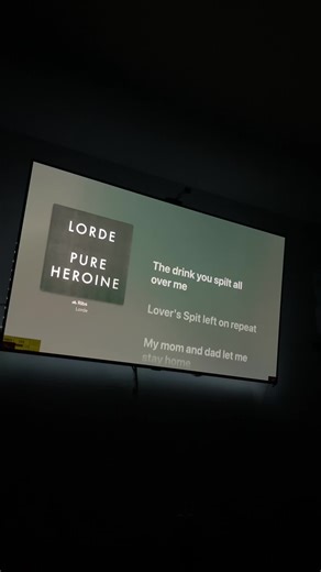 Ribs - Lorde #lyrics #television #fyp #applemusic