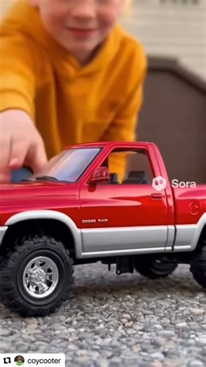 Fullsize 4x4s on Instagram: "Hey we resemble those remarks! 😆 ♻️ from @coycooter ・・・ Realistic 2nd Gen Dodge ram toy with leaking rear main seal cracked dash and slipping transmission"