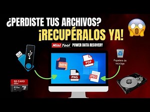 🔧🗂️¡Recupera tus Archivos eliminados Gratis!💾✨| MiniTool Power Data Recovery🔁