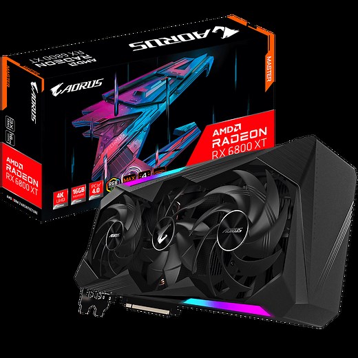 AORUS Radeon™ RX 6800 XT MASTER TYPE C 16G - GIGABYTE Global