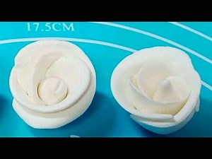 Quick And Easy Fondant Rose Tutorial Without Cutter | How to Make Fondant Rose |Agha's Kitchen |