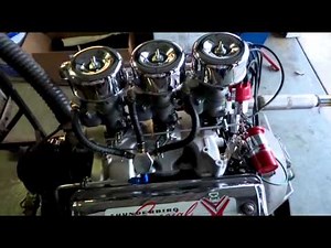 Jennifer D. 292 Y Block Ford engine run-in