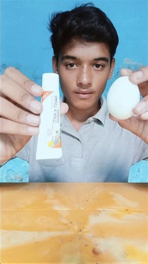 Egg and Colgate Hack Transparent Egg✅|science project class #experiment #diy #youtubeshort #science