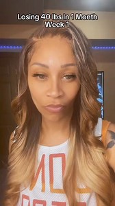 4.4K views · 89 reactions | Week 1 Challenge . How I lost 40 lbs in 1 month  All documented on my YouTube Channel Kickweightwithkeisha I’ve lost over 100 lbs Naturally! Start with making the DECISION ‼️ | Kick Weight With Keisha | Facebook