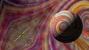 Download Active Rotating Multicolored Sphere 3D Virtual Space Loop for free