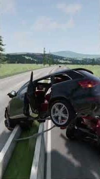 Audi Q7 Crash test - BeamNG Drive #audi #car #fypシ #fyp #beamngdrive #beamng #crash #viral #test