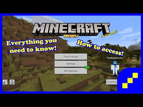 Everything you need to know about Minecraft preview and how to access it!