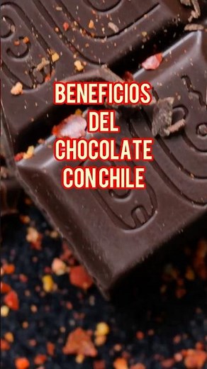 Beneficios del chocolate con chile 🌶️#shorts
