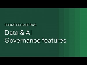 Feature overview for Data & AI Governance features in the OneTrust Spring Release 2025