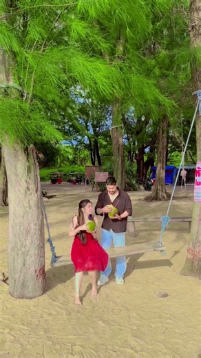 Thailand ..Coconut water, beach swings & you 🥥🌴🌊Swings, waves, and my favorite#trendingshorts