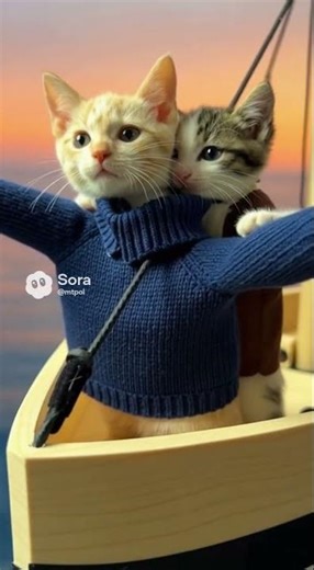 Adorable animals recreating classic movie scenes