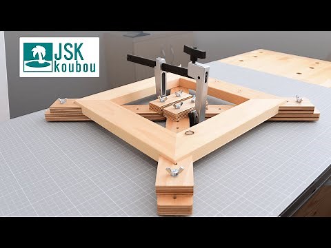 Make a quick corner clamp