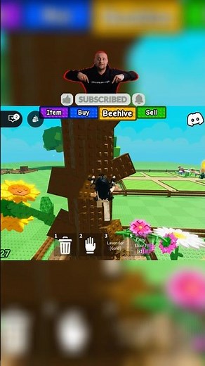 How to use the fertilizer and the watering can in build a beehive #roblox #robloxmemes #robloxfyp