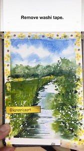 18K views · 218 reactions | Genius Watercolour hacks for all levels...