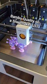 How to get Bambu Quality prints from a Snapmaker U1