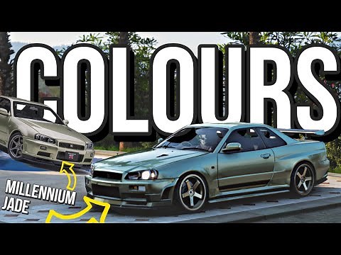 How To Make Legendary Car Colours - Forza Horizon 5 - Millennium Jade, Nardo Grey....
