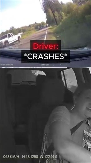 Distracted Driver Quickly Learns Lesson
