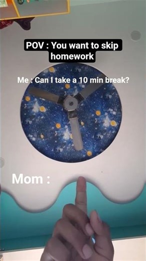 I can't skip homework!