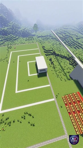 I'm Building a Football Stadium in #minecraft Part 3 #shorts #buildingsimulation #building #viral