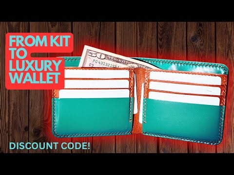 Handmade Leather Wallet Kit
