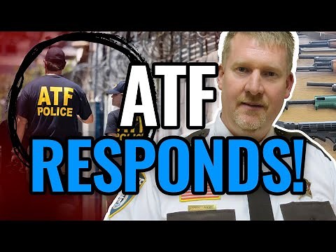 ATF Responds IN WRITING! Sheriff Waak Interview