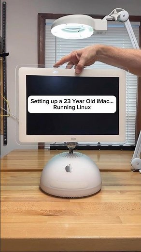 Setting up a 23 Year Old iMac | Running Linux
