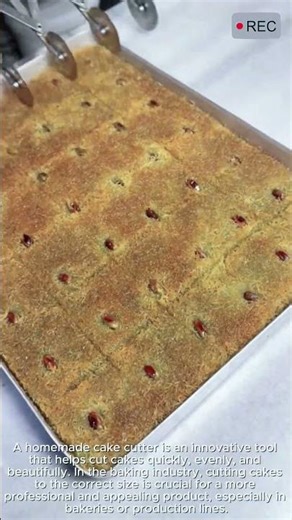 Cake Cutter Tool Fast Perfect Slices #video #viral #creative #technology #machine