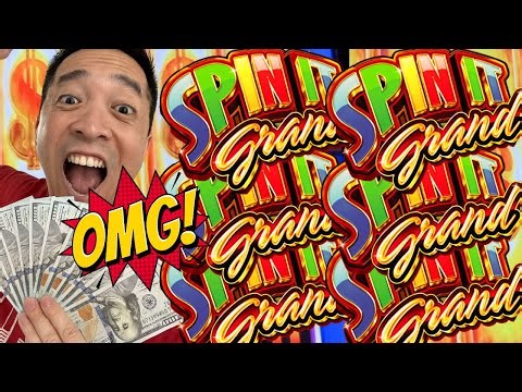 OMG!! SPIN IT GRAND I'VE MISSED YOU!! 🤑 SPIN IT GRAND Slot Machine (Aristocrat Gaming)