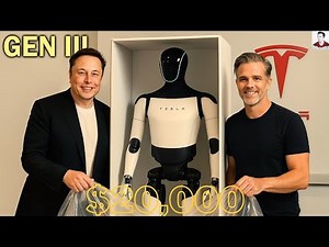 Revealed! Elon Musk Unveils Tesla Bot Gen 3 —First Look, Specs & Pricing!