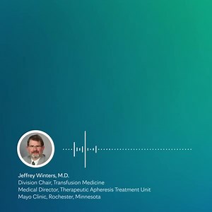 In this episode of Lab Medicine Rounds, Justin Kreuter, M.D., interviews Jeffrey Winters, M.D., the medical director of the Therapeutic Apheresis Treatment Unit at Mayo Clinic for Myasthenia Gravis Awareness Month. https://bit.ly/3VxNv0t | Mayo Clinic Laboratories